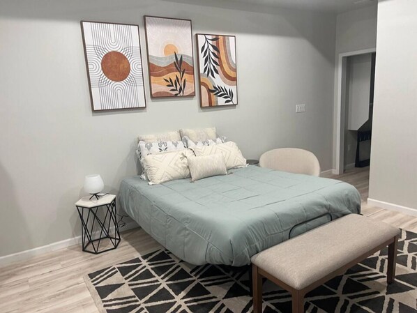 1 bedroom, iron/ironing board, free WiFi, bed sheets