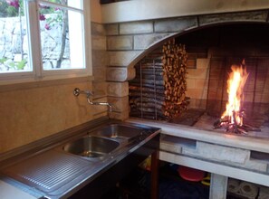 Apartment (Four bedroom apartment) | Private kitchen | Fridge - Apartment Ana Broce (Ston)