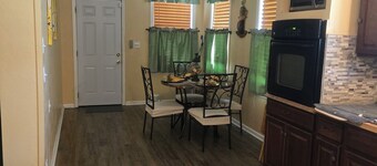 Charming 3-bedroom house with 2 baths.  The home is in the middle of Baton Rouge