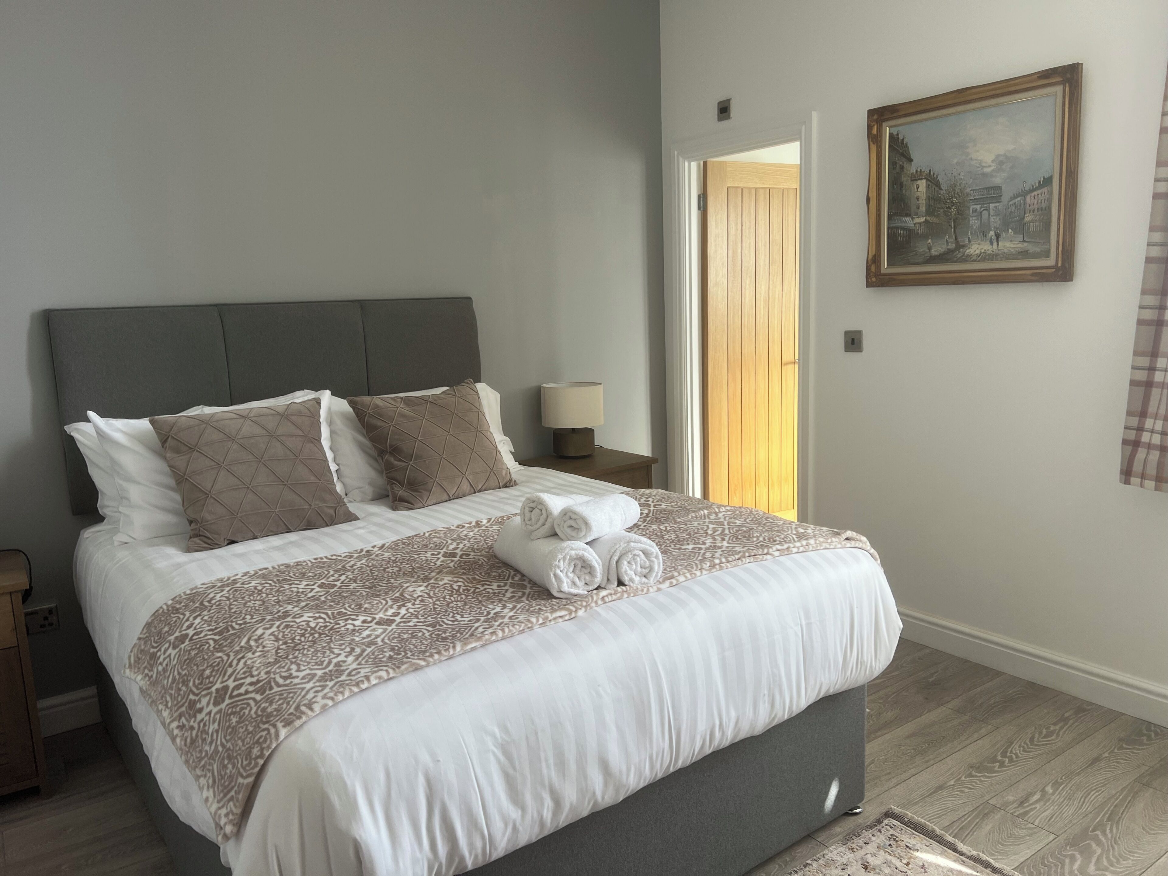 1 bedroom, iron/ironing board, travel crib, WiFi