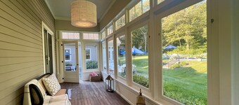 Luxurious 5-BR home in peaceful 3+-acre setting with heated, salt-water pool!