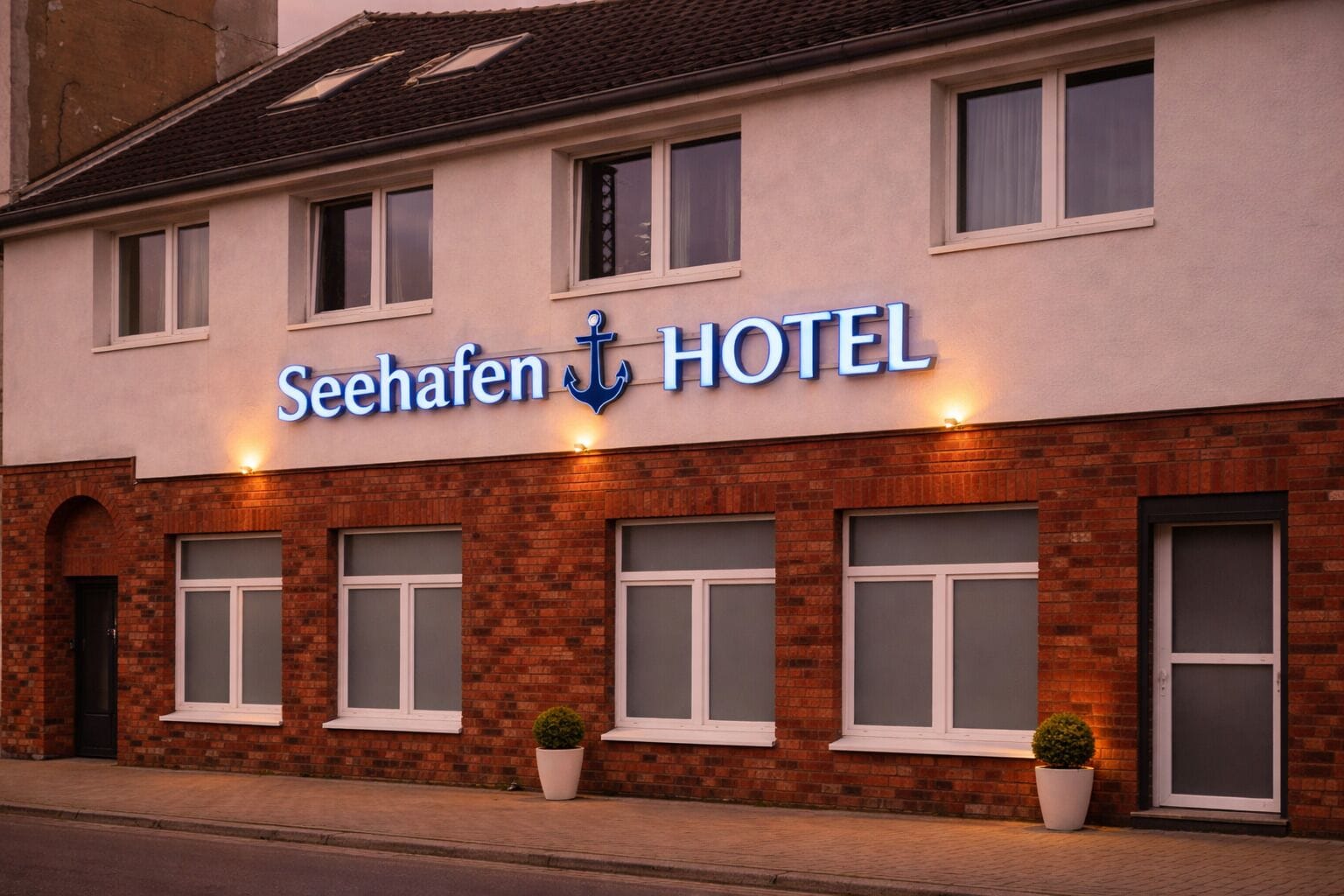 Fachada da propriedade