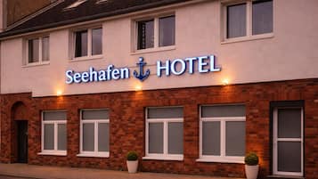 Fassade der Unterkunft