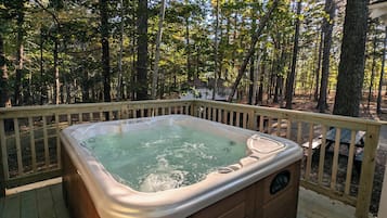 Idromassaggio all'aperto