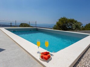 Pool - Villa Fran - Four Bedroom Villa with Private Pool (Smrika)