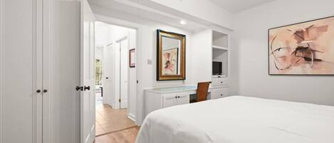 1 chambre, bureau, accĂšs au Wi-Fi (inclus), literie fournie