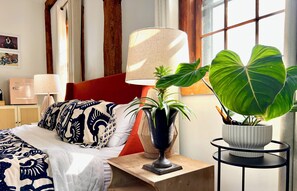 Comfort-Doppelzimmer | Individuell dekoriert, individuell eingerichtet, Verdunkelungsvorhänge