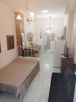 1 Schlafzimmer, Bügeleisen/Bügelbrett, kostenloses WLAN, Bettwäsche