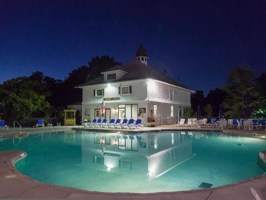 Seasonal outdoor pool