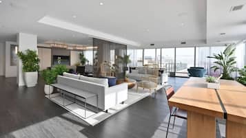 TV, fireplace, stereo