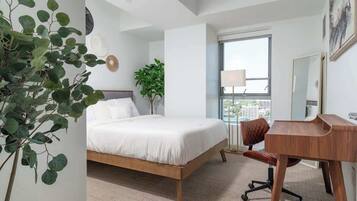 3 bedrooms, iron/ironing board, travel cot, WiFi
