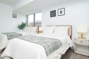 2 sovrum, strykjärn/strykbräda, resesäng och wi-fi