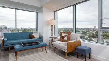 TV, fireplace, video games, books