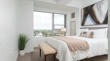 3 bedrooms, iron/ironing board, travel cot, WiFi