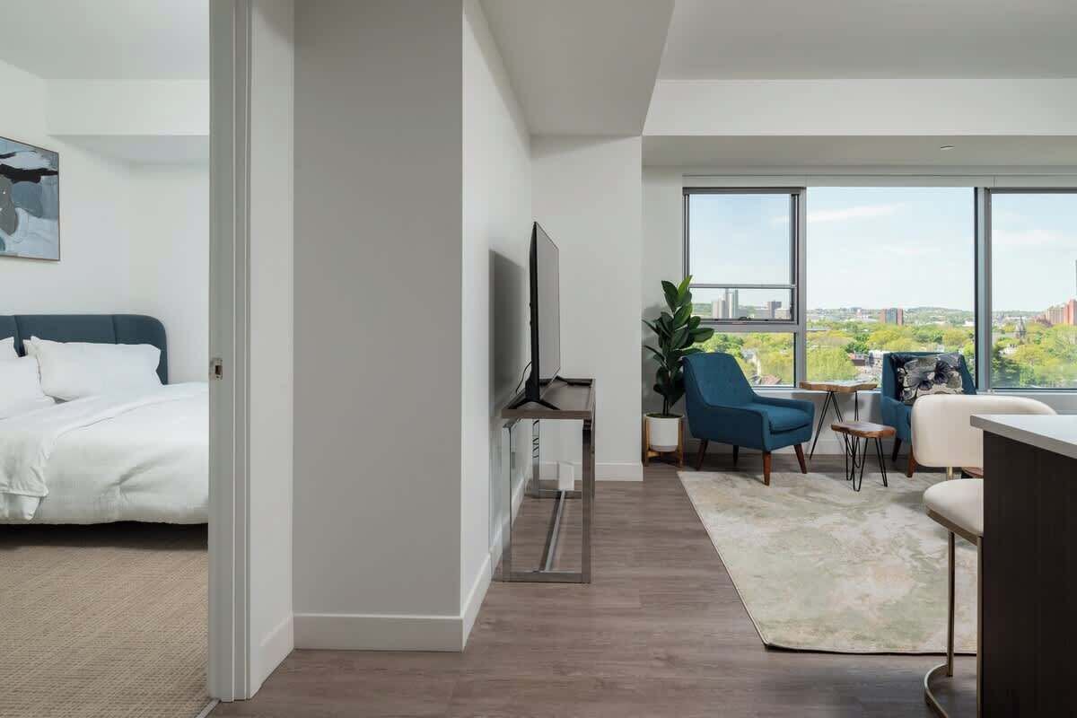 2 soverom, strykejern/-brett, reiseseng for barn og wi-fi