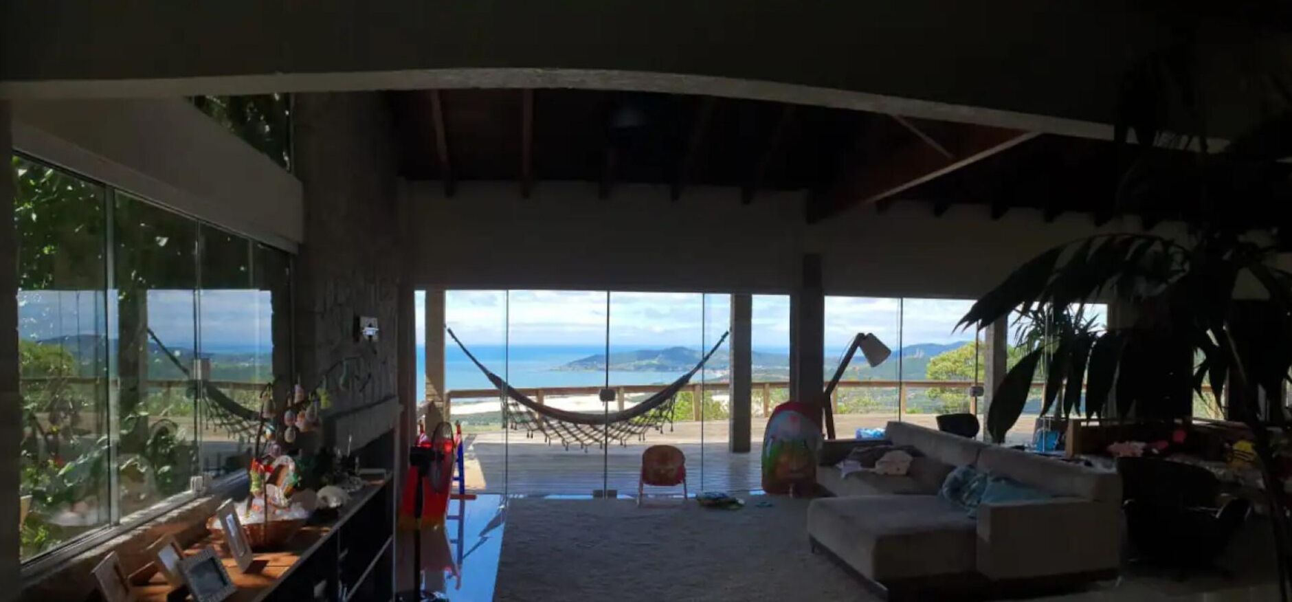 Casa lua de mel, lareira, vista para a praia | Comodidades do quarto