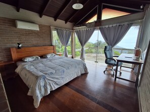 Honeymoon-Haus, Kamin, Strandblick