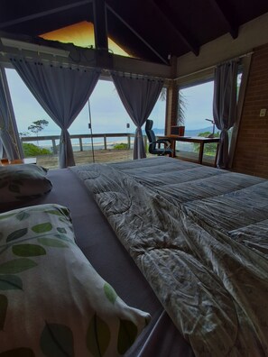 Maison Lune de Miel, cheminée, vue plage | Vue sur la plage/l’océan