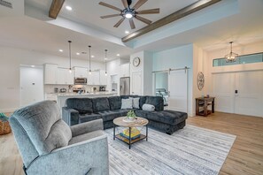 Smart TV, offices - Modern Home with Fenced In Yard (Cape Coral)