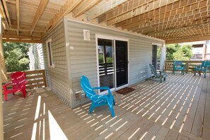 Terrace/patio - Oceanside, Private Pool, Hot Tub, OS4N, Kaerolla Dawn (Corolla)