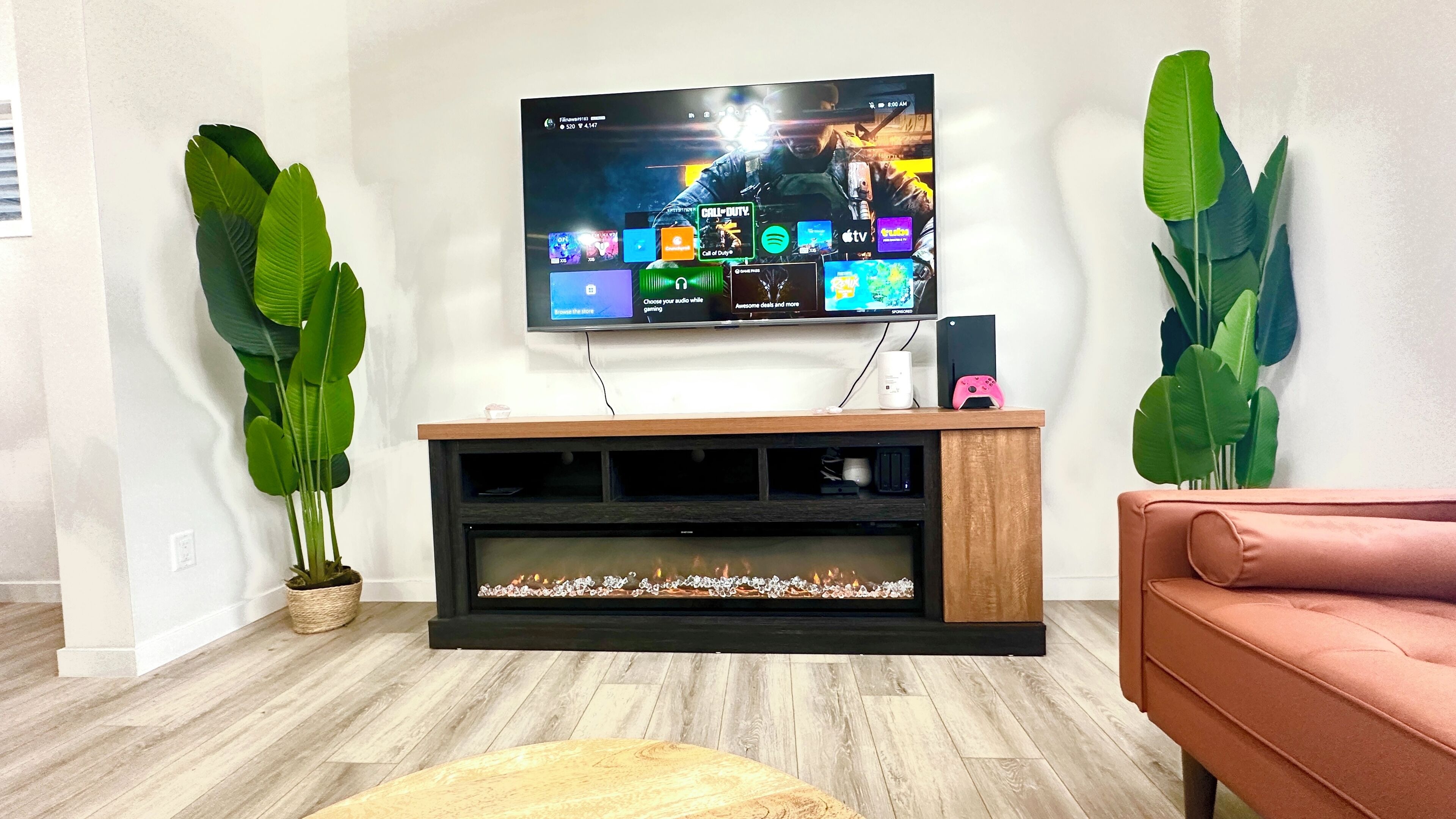 Smart TV, music library