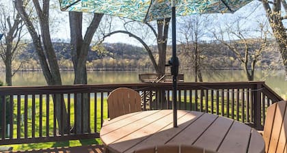 Peaceful 3BR Riverfront - Hot Tub, River Access, Views, Pet Friendly w/ Fee