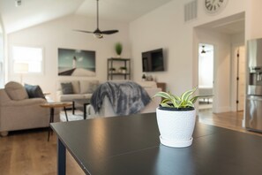 Smart TV, books, video library