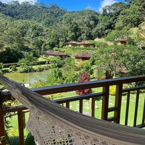 Vue depuis l’hébergement