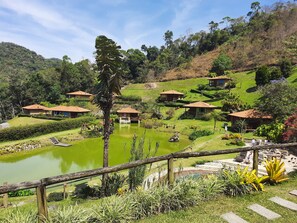 Vue depuis l’hébergement