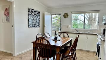 Microwave, oven, stovetop, coffee/tea maker