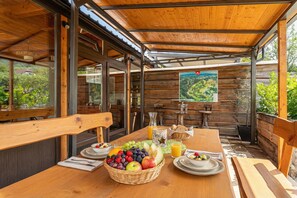 Restauration en plein air