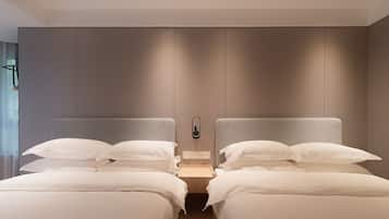 Superior Queen Room with Two Queen Beds | 1 bedroom, premium bedding, blackout curtains, soundproofing