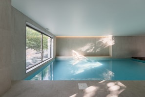 Piscine couverte, piscine chauffée