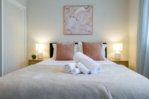 3 多间卧室、熨斗/熨衣板、免费 WiFi、床单