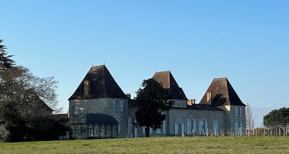 Château de Mazelières is a peaceful setting for a relaxing vacation