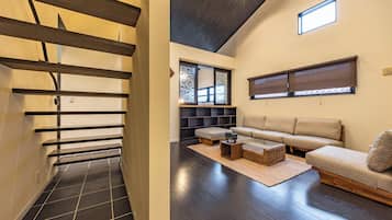 Luksus-villa - terrasse | Opholdsområde | Fladskærms-tv