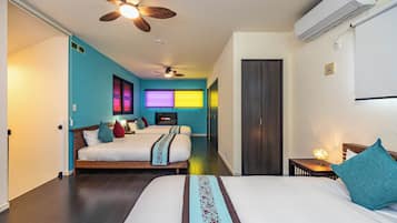 Luxury Villa, Patio | 2 bedrooms, blackout drapes, iron/ironing board, free WiFi