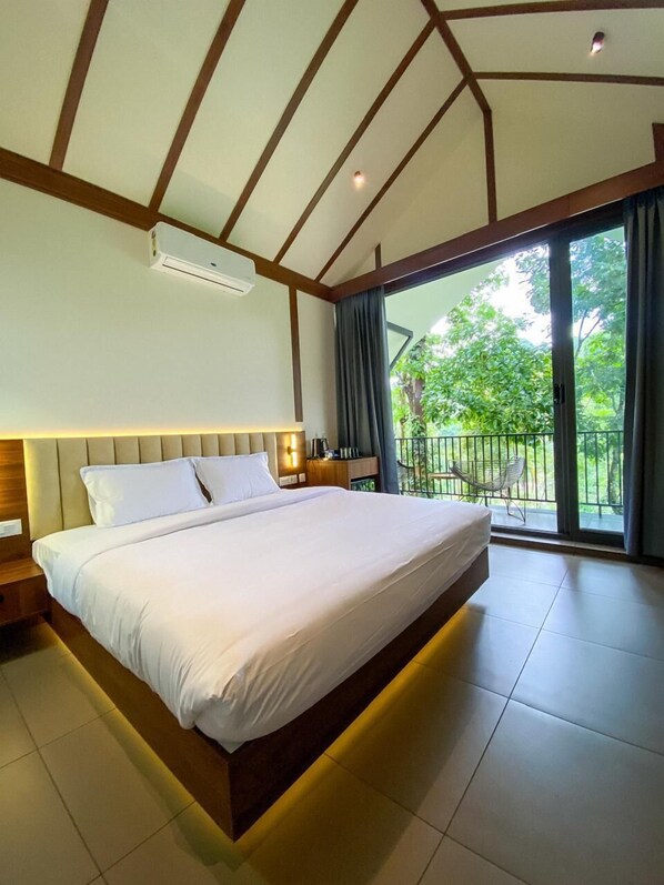 Superior-rum - utsikt mot trädgården | Gratis wi-fi