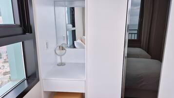 Deluxe-Zweibettzimmer, Meerblick | Kostenloses WLAN