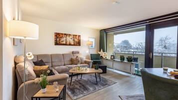 Télévision, lecteur de DVD, table de tennis de table, chaîne hi-fi