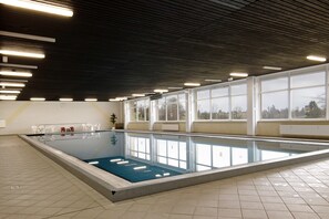 Indoor pool, a heated pool