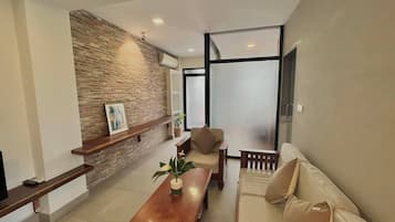 Deluxe Apartment, City View | 1 bedroom, desk, soundproofing, iron/ironing board
