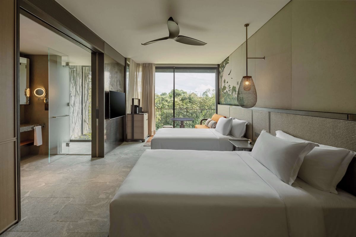 Rainforest Double Double | 1 bedroom, minibar, in-room safe, soundproofing