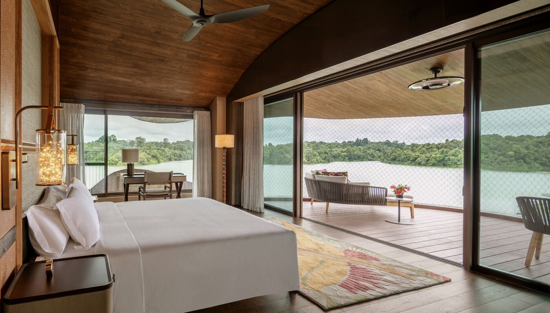 Mandai Sanctuary Treehouse | Minibar, in-room safe, soundproofing, iron/ironing board