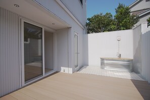 Vila Keluarga, Bebas Asap Rokok, patio | Lanai