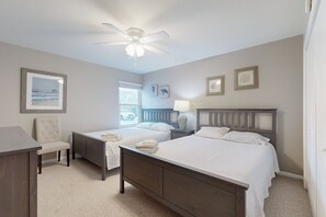 2 soveværelser, internetforbindelse