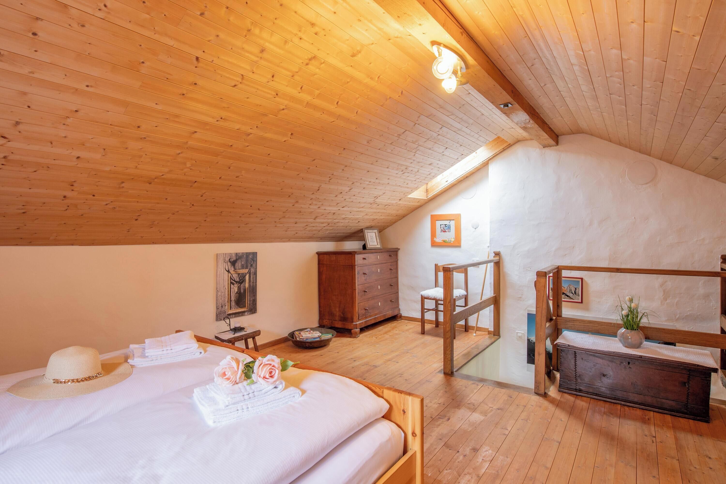 Family Chalet, Multiple Bedrooms, Mountainside (Rustico Ca del Pol) | 1 bedroom, free WiFi, bed sheets
