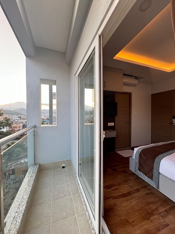 Tweepersoonskamer, balkon | Balkon