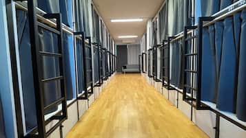 Economy Shared Dormitory, Multiple Beds, City View | Premium bedding, free WiFi, bed sheets