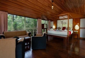 Habitación Deluxe, vistas a la montaña | Escritorio y wifi gratis